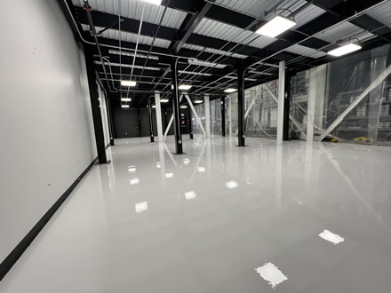 Commercial Epoxy / Polyaspartic Flooring